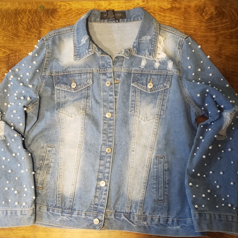 Live a Little ladies jean jacket